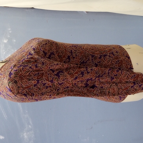 Ralph Loren Long Sleeve, Paisley, Medium - Picture 2 of 4